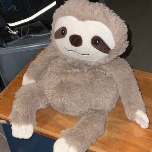 Warmies Microwavable French Lavender Scented Plush Sloth Weighted